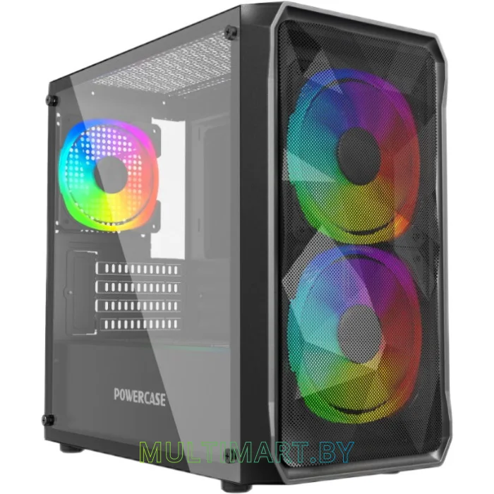 Корпус Powercase Mistral Micro A3B ARGB (CMMAB-A3)